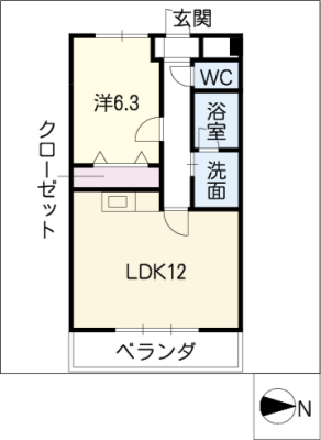 プランドール 1階