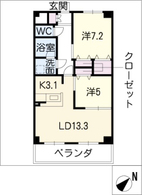 インペリアル豊明 1階