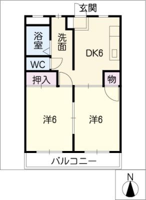 エトワール 2階