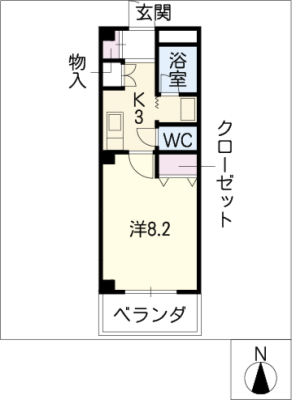 サンハイム駒田 3階