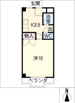 エクセレント栗真 1階