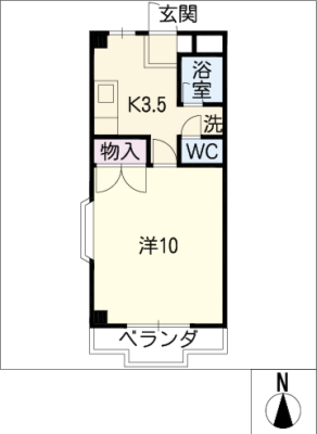 エクセレント栗真 1階