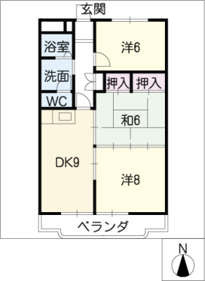 エクスクリエ桜橋 1階