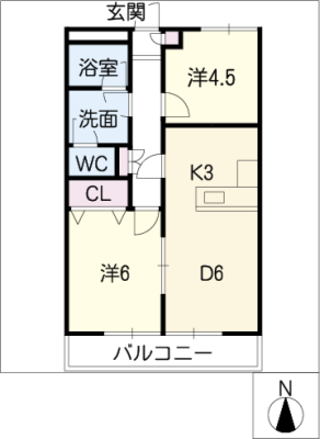 クレベール 1階