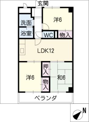 ベルフルール 3階