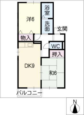 レオナール　Ａ棟 2階