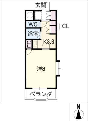 シャンテシノハラ 1階