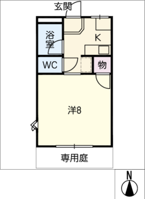 栗真ロイヤルハイツ　東棟 1階