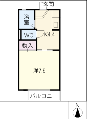 ラフォーレ中町 1階