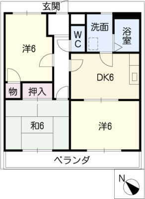 リヴェールフジ 2階