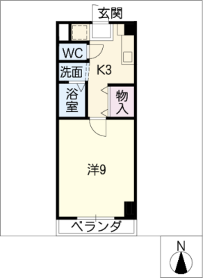 アヴェニューコート栗真Ｂ棟 5階