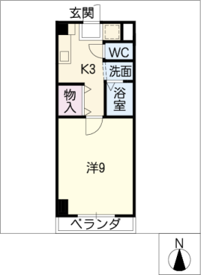 アヴェニューコート栗真Ｂ棟 6階