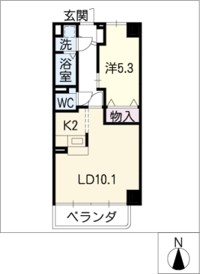 アーバンヒルズ城山 2階