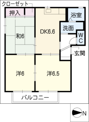 コーポ安濃Ｆ 1階