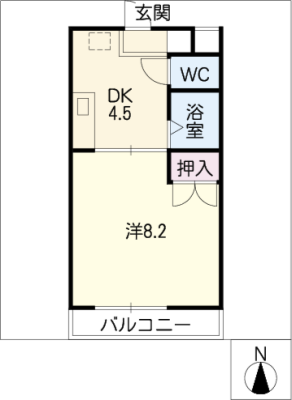 コーポカトウⅡ 1階