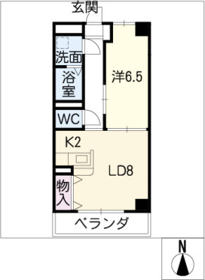 アーバンヒルズ城山　２号館 4階