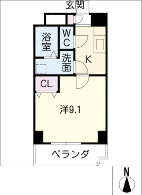 セントリバーヒルズ江戸橋 4階