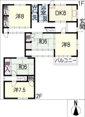 つつじが丘Ａ邸借家 