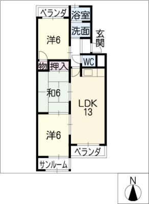 大谷ヒルズ　Ｂ棟 3階