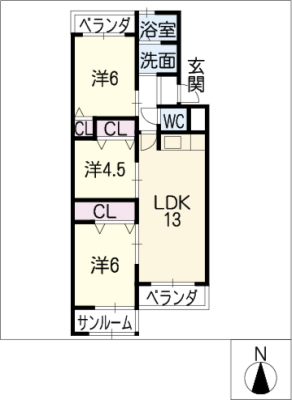 大谷ヒルズ　Ｂ棟 2階