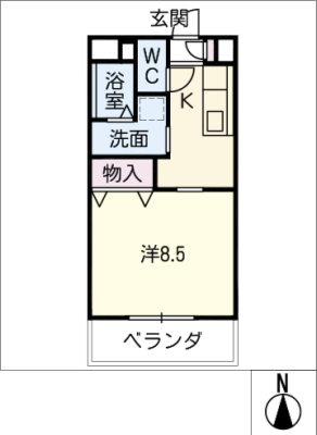 アクアマンション江戸橋 2階