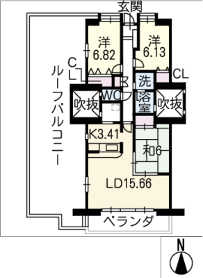 ロイヤルマンション津桜橋８０１ 8階