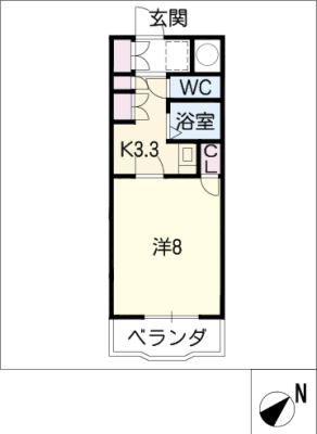 シャンテシノハラ　Ⅱ 2階