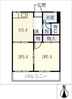 メゾンドさくら 2階