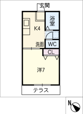 Ｔｗｉｎ　Ｃｏｕｒｔ　Ｂ 1階