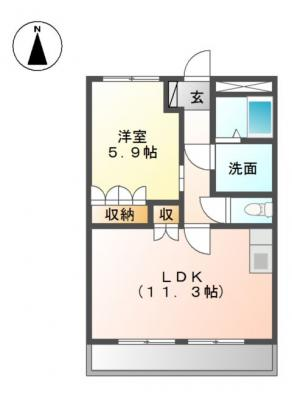 ラピュタ壱番館 1階