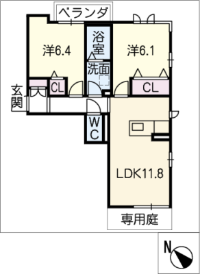 ｍｏｄｅｒａｔｏ 1階