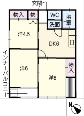 コーポ山形００３ 2階