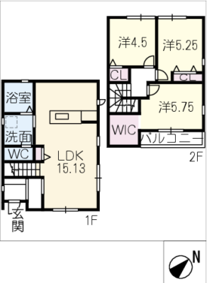 リーブルファイン南若松２　１棟