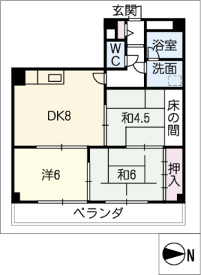 マンション光洋白子１０２号