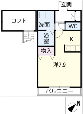 コリーヌ・ロロサエ 2階