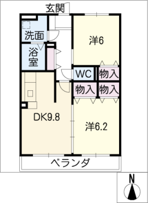 ショコラブラン 1階