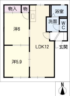 コンフォートべル　Ⅱ 1階