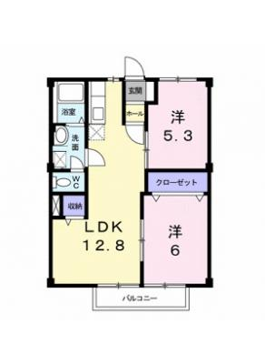 オーキッド潮見ヶ丘Ｂ 2階