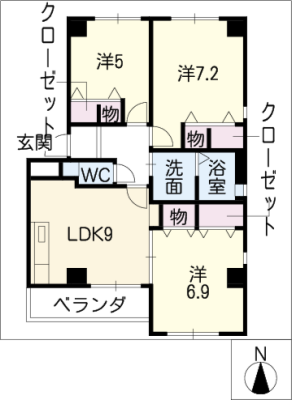 コンフォート香久山 4階