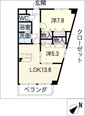 コンフォール和合 2階