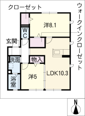 Ｌａｖａｎｄｅ　Ｂ 2階