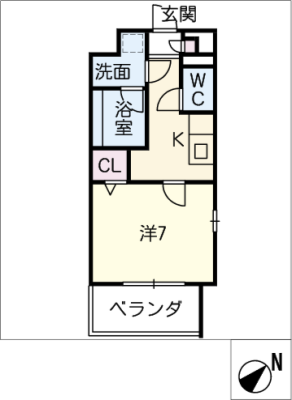 ラルーチェ東郷 2階