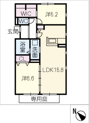 仮)JA賃貸東郷町大字和合前田A 1階