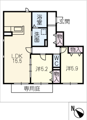 仮)JA賃貸東郷町大字和合前田A 1階