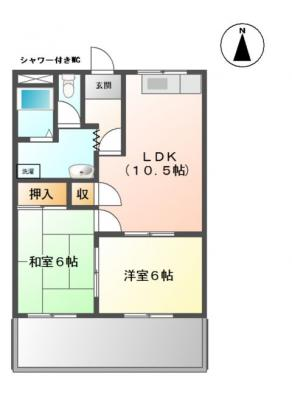 エルハウス浅井 2階