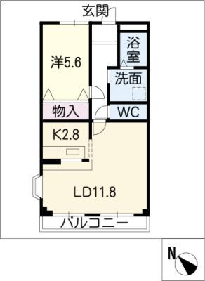 プティエシャトー 2階