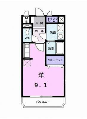 サンシティ　ヴィオラ 2階