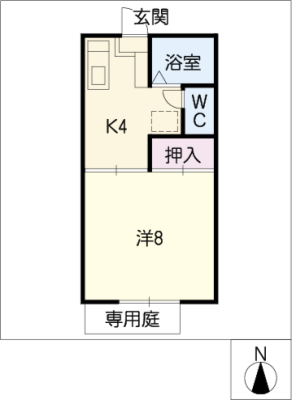 エスティーム８８Ａ棟 1階