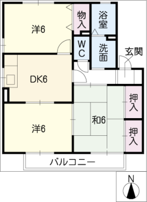 ハートホーム江島Ｃ 1階