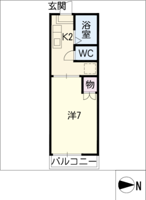 サンクス中橋良 2階